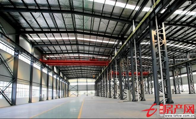 山亭新汽車站西山亭工業園，鋼結構廠房